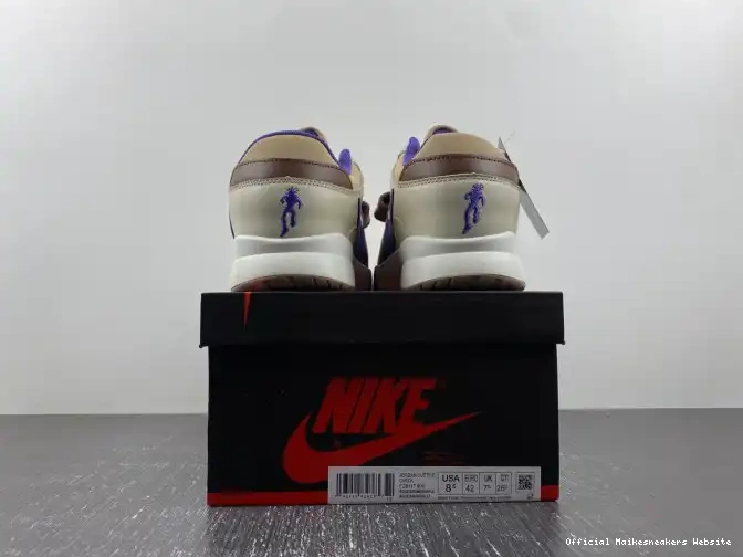 Official Maikesneakers CUT SCOTT CHECK FZ8117-900 X THE JORDAN TRAVIS 0420